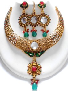 Polki Jewellery Set